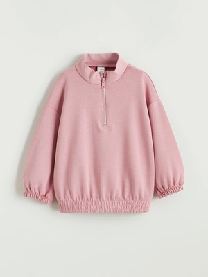 Lc Waikiki Yeni Sezon Dik Yaka Kız Çocuk Sweatshirt