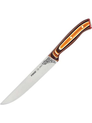 KSB Store 32050 Elite Mutfak, Ekmek Bıçağı 15,5 cm - Kahverengi Perçinli Kompozit Sap