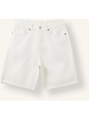 DeFacto Straıght Fıt Denim BERMUDA I5602AX26AU