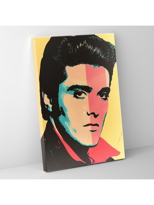 Popcas Ünlü Portreler Pop Art Esintili Dekoratif Görüntü Eleman Duvar Tablosu