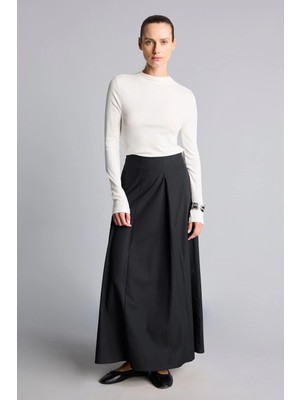 DeFacto Slim Fit Penye Uzun Kollu Tunik I2729AX26AU