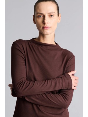DeFacto Slim Fit Penye Uzun Kollu Tunik I2729AX26AU