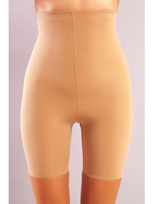 Hace Bazaar Golshan Girdle  Hight Waist Coton Short Corset,ten Toparlayıcı Yüksek Bel Uzun Paça Korse