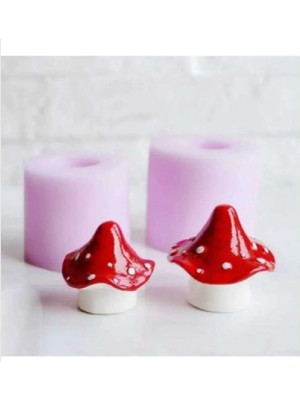 Himi Pasta Süsleri 2'li Şapka Mantar Maket Kürdanlı Cupcake Pasta Süsü Doğum Günü Süsleri Pasta Kürdanı