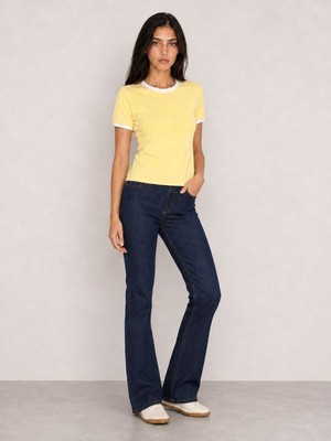 Loft Slim Fit Kadın Tshirt K.kol