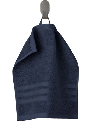 IKEA Brokglım Koyu Mavi 30X30 cm El Havlusu