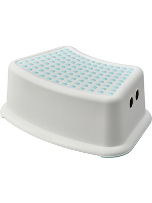 Beyaz-Turkuaz Çocuk Basamağı 37X13CM - Försıktıg | Ikea