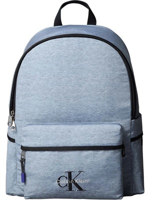 Calvin Klein Erkek Gri Calvin Klein Bold Heather Round B, Y07 Gri Erkek Sırt Çantası
