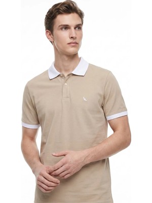 Altınyıldız Classics ACE091262941 Lacivert - Yeşil Polo T-Shirt