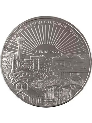 AgaKulche Ankara'nın Başkent Oluşunun 100. Yılı Gümüş Sikke Coin