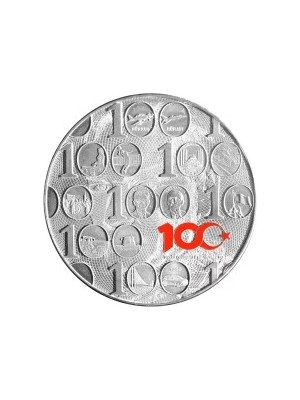 AgaKulche Türkiye Yüzyılı 2023 150 gr Gümüş Sikke Coin