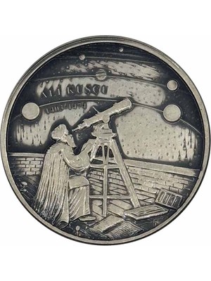 AgaKulche Ali Kuşçu Okside Gümüş Sikke Coin