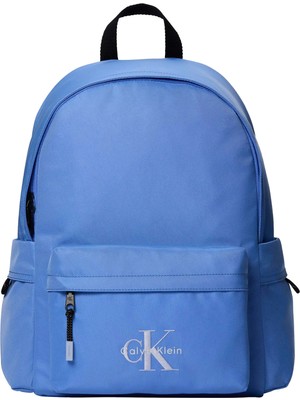 Calvin Klein Erkek Mavi Calvin Klein Bold Round Backpack, Cg1 Mavi Erkek Sırt Çantası