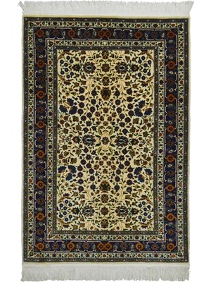 Kilim Co. Yedi Dağın Çiçeği El Dokuma Hereke Halısı 100X160 cm (1.6 M²)