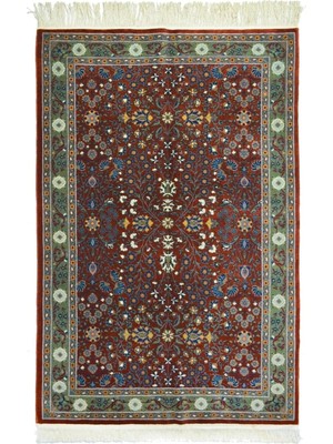 Kilim Co. Yedi Dağın Çiçeği El Dokuma Hereke Halısı 100X180 cm (1.8 M²)
