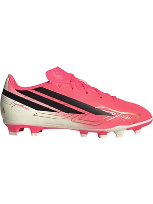 Adidas KK1307 F50 Hyperfast Club Fg/mg J Pembe Erkek Çocuk Futbol Ayakkabısı