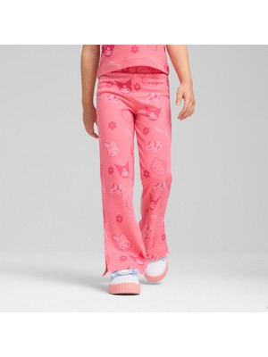 Puma Hello Kitty&friends Ribbed Kız Çocuk Pembe Tayt