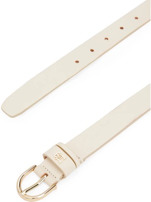 Tommy Hilfiger Kadın / Kız Krem Tommy Hilfiger Essentıal Effortless, Z00 Krem Kadın Kemer