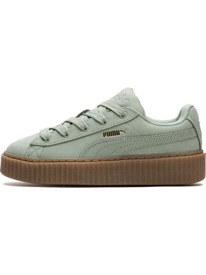 Puma Creeper Phatty Nubuck Yeşil Sneaker