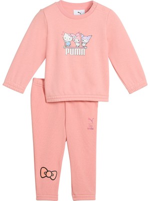 Puma Hello Kitty&friends Minicats Bebek Pembe Eşofman Takımı