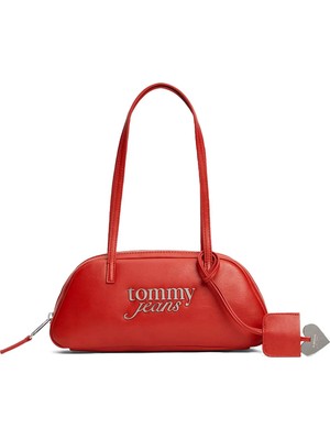 Tommy Hilfiger Kırmızı Kadın Omuz Çantası Tjw Bold Shoulder Bag