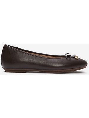  Delicato Kadın Babet HX8-001/167 Fitflop Delıcato Bow Soft Leather Ballet Flats
