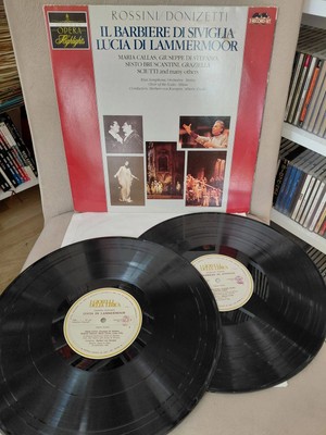 Plakperest G. Donizetti / Maria Callas  –  Lucia Di Lammermoor  - 1980  Italya  Basım 33 Lük 2xlp Plak