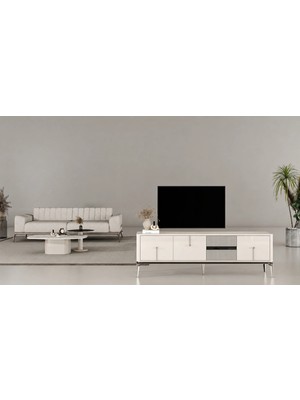Enluso Stil LCD Tv Sehpa  (Dolunay)