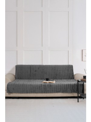 Elart Stil 170X215 cm Koltuk Örtüsü Antrasit