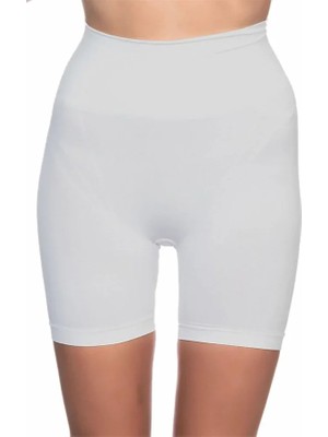 Ekru Düşük Bel Double Pantalon Korse