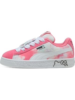 Puma Suede Xl Hello Kitty&friends Ps Kız Çocuk Pembe Spor Ayakkabı