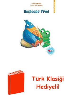 Can Çocuk Yayınları Boşboğaz Fred + Türk Klasiği Hediye