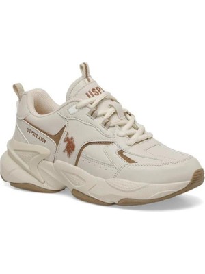 U.s. Polo Assn. Isabella 6pr 102696464 Kadın Spor Ayakkabı Bej 36-40
