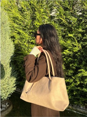 Laletto Bags Kadın Model Süet Büyük Çanta