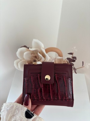 Laletto Bags Kadın Ayrılabilir Kartlık Detaylı Suni Deri Cüzdan