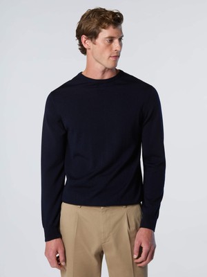 North Sails Merino Yün Bisiklet Yaka Erkek Triko Kazak 12 Gg