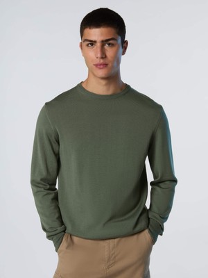 North Sails Merino Yün Bisiklet Yaka Erkek Triko Kazak 12 Gg