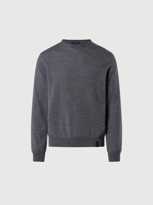 North Sails Merino Yün Bisiklet Yaka Erkek Triko Kazak 12 Gg
