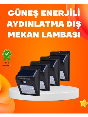 Montajlı Güneş Enerjili Duvar Tipi Aydınlatma – 8 Saat Çalışma Süresi - NEXORA6076-8004