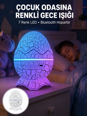 Dinazor Yumurta Gece Lambası Yeni Nesil - NEXORA5429-8554