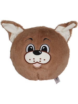 Petrichor Peluş Köpek Top Yastık 65 cm