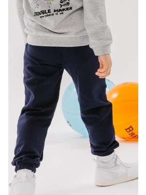 Breeze Erkek Çocuk Eşofman Altı Cepli 3-8 Yaş, Lacivert