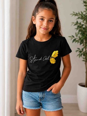 Essu Essek Kız Çocuk Pamuk Penye Tshirt