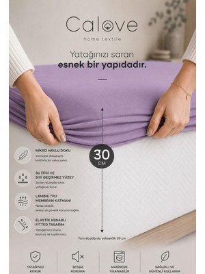 Calove Premium Sıvı Geçirmez Mikrofiber Alez - Tam Kenar Korumalı Yatak Koruyucu (Bebek/tek/çift/battal)
