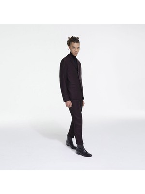 The Kooples Erkek Bordo Pantolon