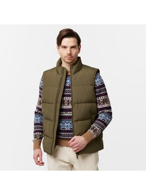 Tommy Hilfiger Erkek Haki Yelek