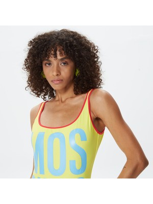 Moschino Kadın Sarı Mayo