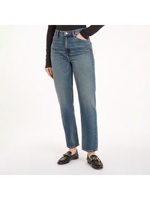 Tommy Hilfiger Kadın Mavi Jean