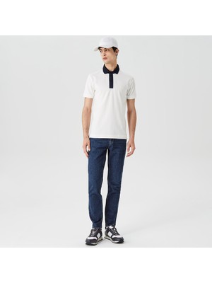 Lacoste Erkek Slim Fit Denim Koyu Mavi Pantolon