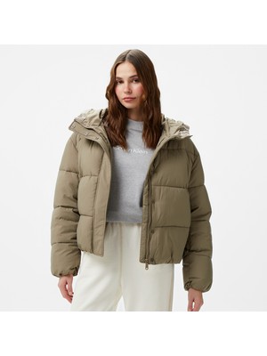 Calvin Klein Jeans Kadın Gri Mont